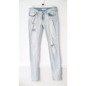 Distressed Skinny Jeans